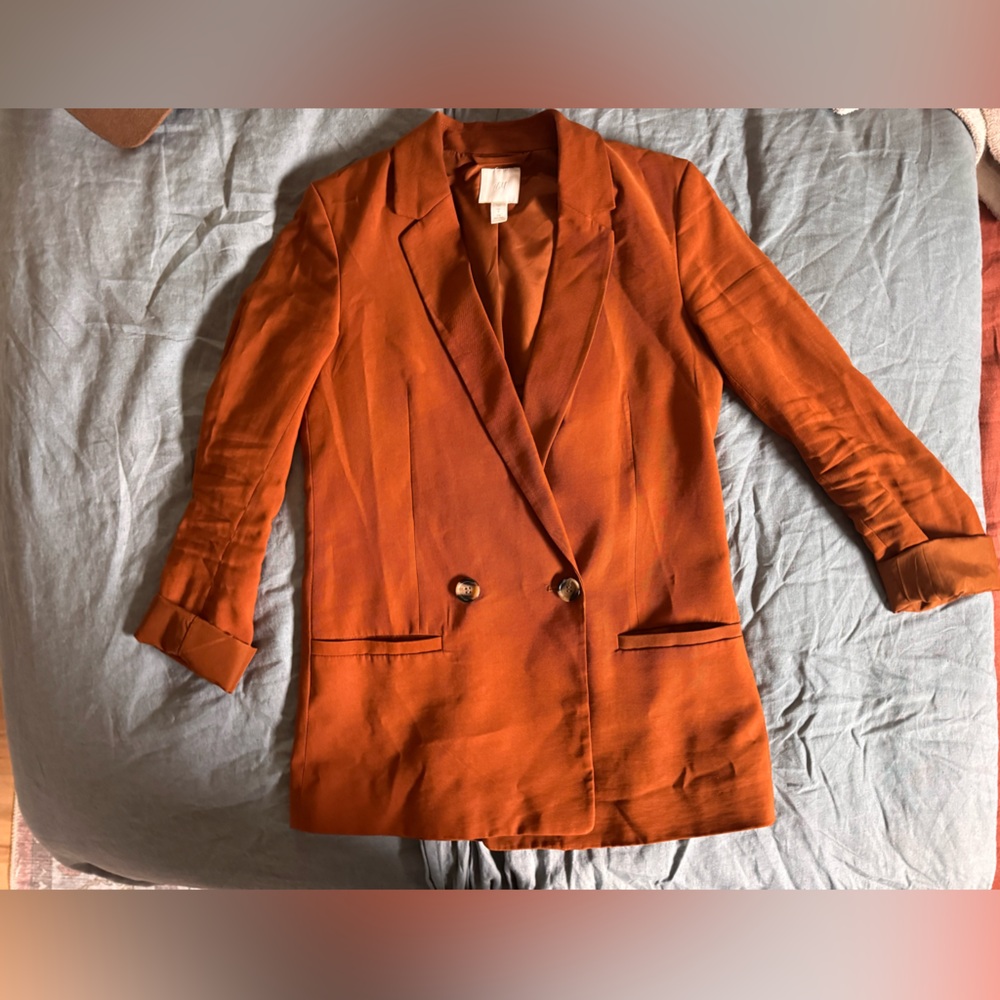 Double Breasted Blazer Jacket